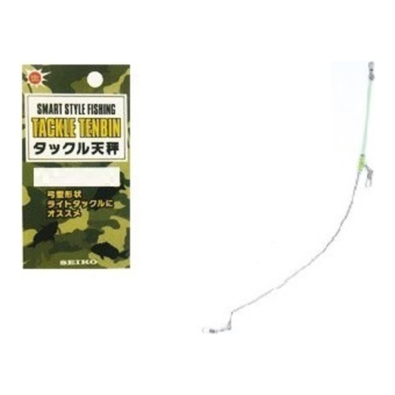 Potence Seiko Tackle Tenbin phosphorescente Ø 1,8 mm × 35 cm (n°38-22)