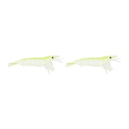 Leurre souple Nakajima Riaworm Ebi 70 mm – Yellow (x2)