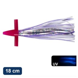 Leurre de traîne à jupe YJGJ150 – 18 cm – Violet