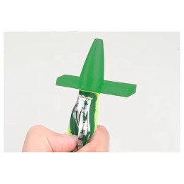 Leurre de traîne à jupe YJGJ150 – 18 cm – Vert / noir