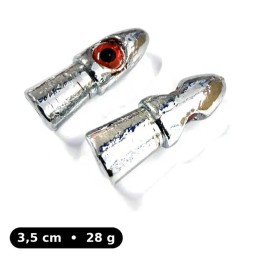 Tête plombée Sinker Head Red Eyes 28 g