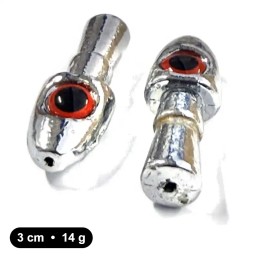 Tête plombée Sinker Head Red Eyes 14 g