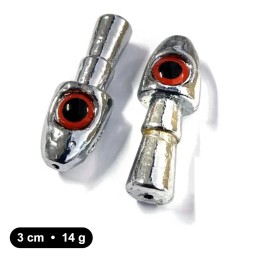Tête plombée Sinker Head Red Eyes 14 g