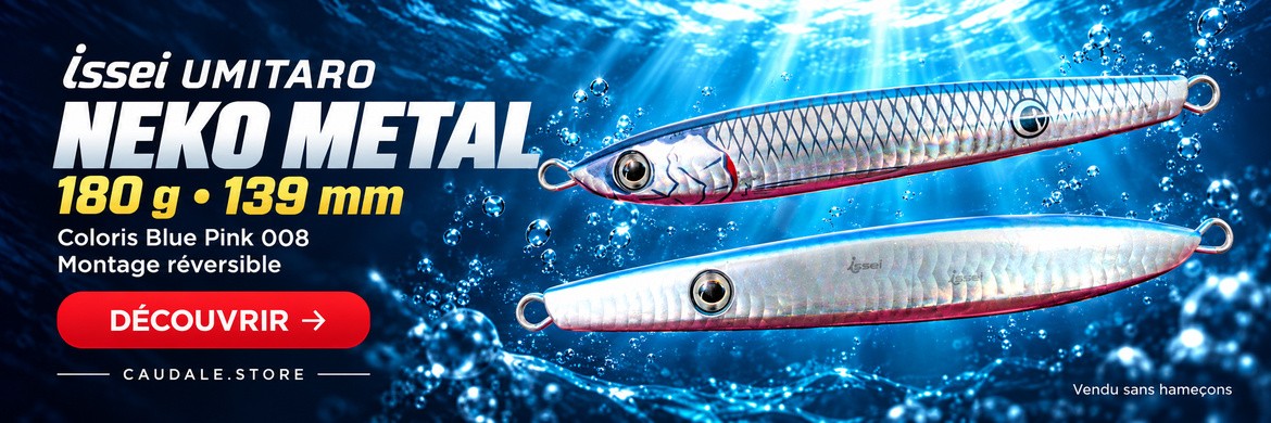 issei Umitaro Neko Metal — 180 g — 139 mm — Blue Pink 008 — vendu sans hameçons — ART1260